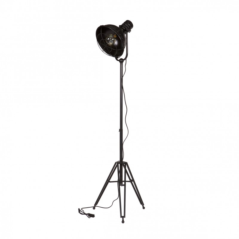 SPOTLIGHT FLOOR LAMP METAL BLACK